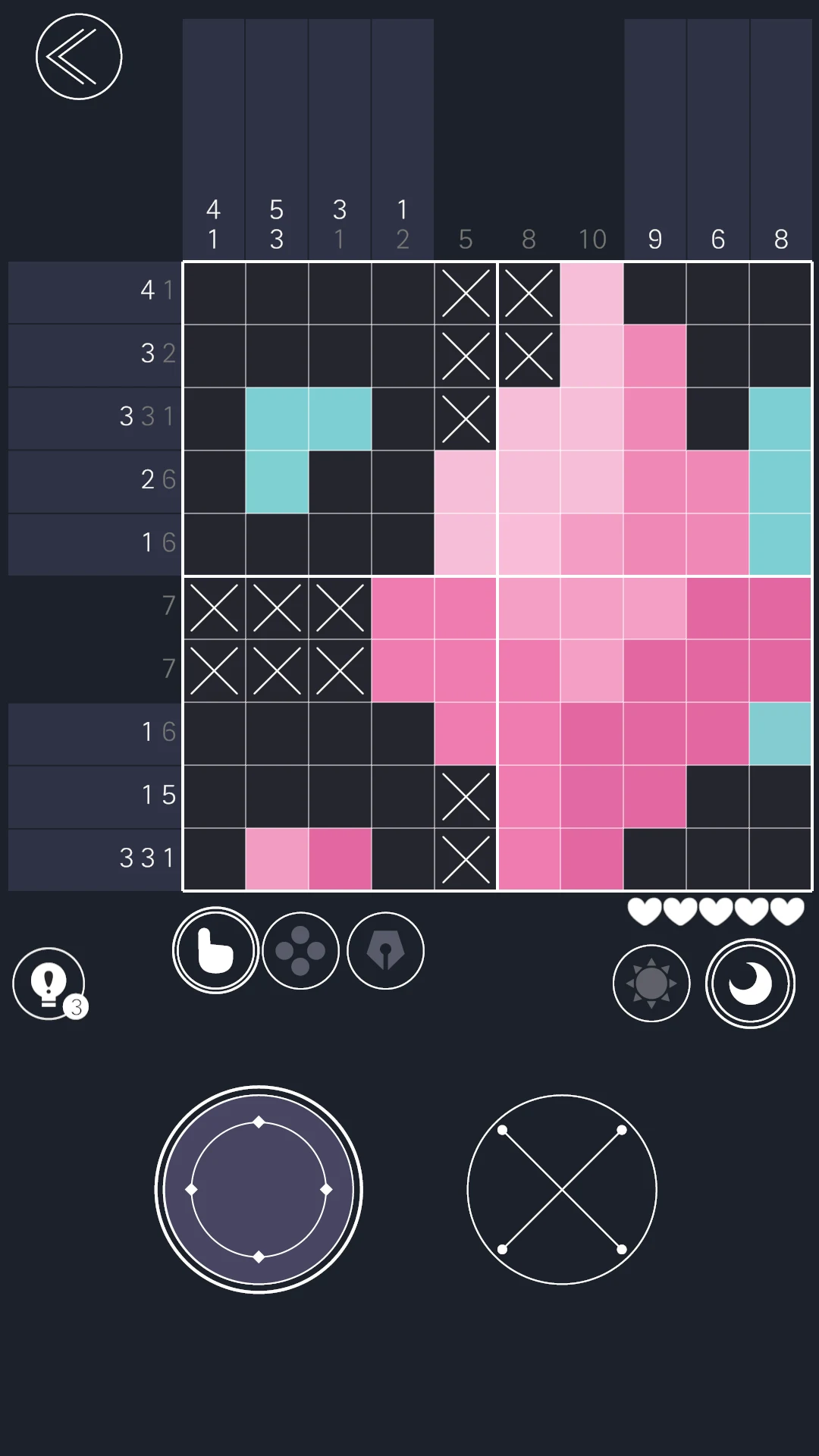 Luna Memories (nonogram) screenshot