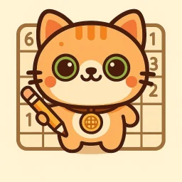 Значок Catudoku - Уютное Судоку